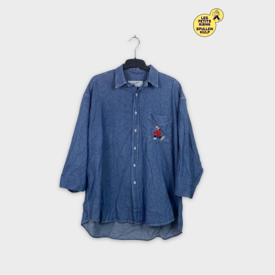 Chemise en jean Studio ghibli x Disney Mickey Mouse L 🐭