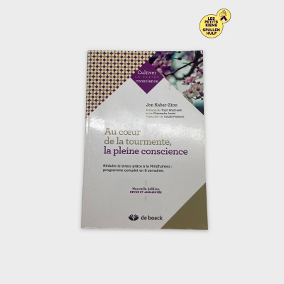 Livre de développement personnel 📚 Au coeur de la tourmente - Jon Kabat-Zinn