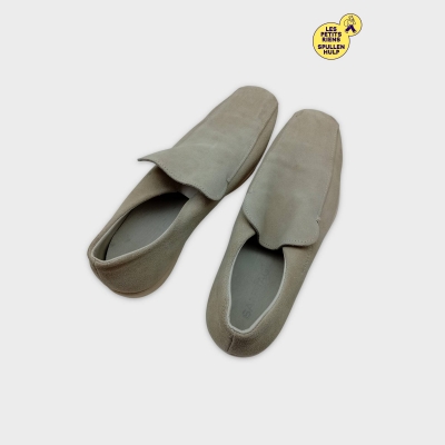 Mocassins daim beige Santiao T44