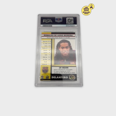 Carte de collection Ronaldinho FC Barcelone 