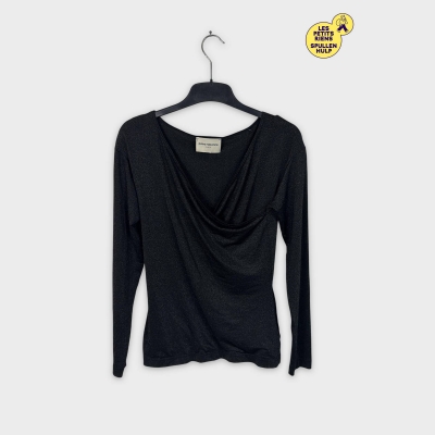 Top manches longues noir Paco rabanne Autre