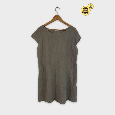 Robe courte Puro lino vert clair en lin 💛