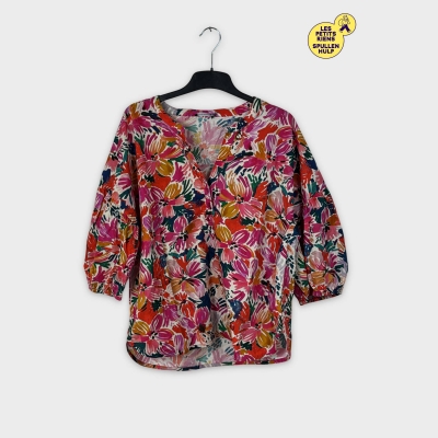 Chemisier fleuri River woods XXL 46 💛