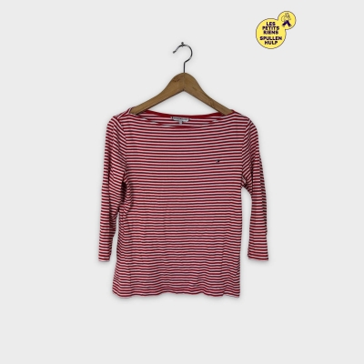 T-shirt rayé Tommy hilfiger M rouge blanc