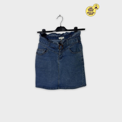 Jupe en jean bleu avec ceinture intégrée Season S 💛