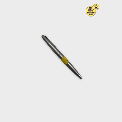 Stylo plume vintage argenté - Bon état
