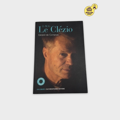 Gallimard - Livre audio Le Clézio par Gérard de Cortanze