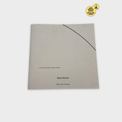 Livre de poésie Pierre Garnier éditions des Vanneaux