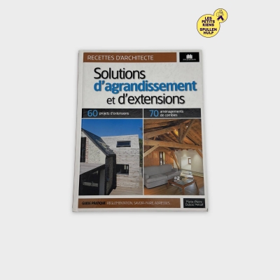 Livre Solutions d'agrandissement et d'extensions - Massin Editions