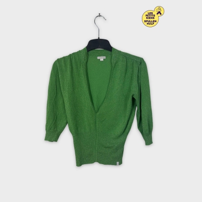 Gilet vert brillant Mer du Nord S 💛