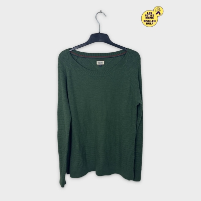 Pull homme Hilfiger denim vert L