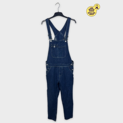 Salopette en jean bleu Bershka S