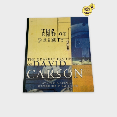 Livre The End of Print: Graphic Design de David Carson