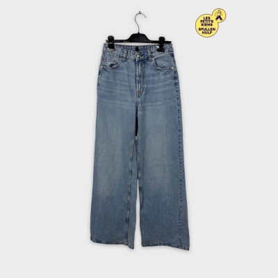 Jeans bleu H&m Divided coupe droite taille 34