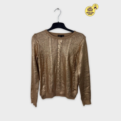 Pull dorĂ© tressĂ© 13 ans Jbc đ