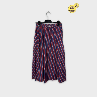 Jupe rayée bleu rouge blanc Pull&bear S 💛
