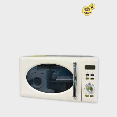 Micro-ondes Silver crest HG05249 style rétro en très bon état