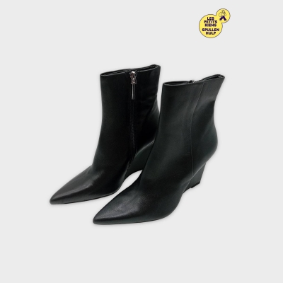 Zara Bottines pointues noires T37 élégantes