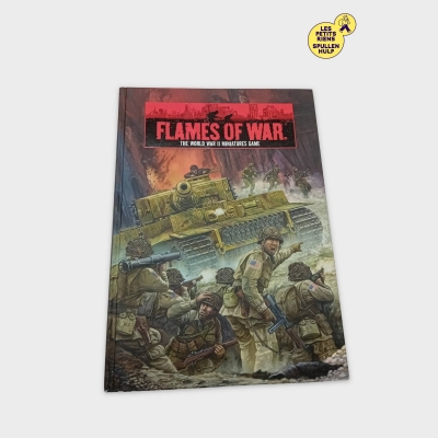 Livre Règles Flames Of War Wwii Miniatures Game Guerre Mondiale (BL696)