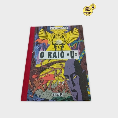 Bd O Raio «u» Par E.p. Jacobs - Édition Portugaise Grand Format (BL701)
