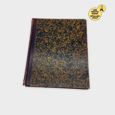 L'illustration Belge 1905 Magazine Historique Ancien Relié Marbré (BL728)