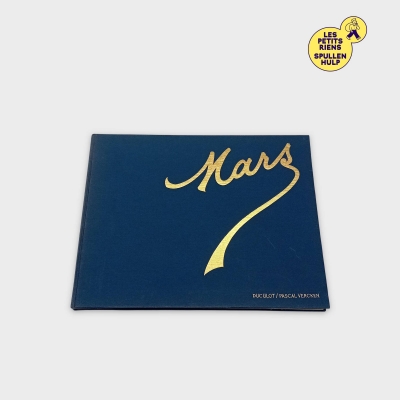 Livre Mars Duclot Pascal Vercken Couverture Rigide Bleu (BL738)