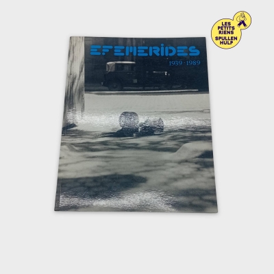 Livre Efemerides 1939-1989 Photographies Histoire Vintage (BL749)