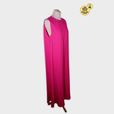 Robe Longue Fuchsia Mng Élégante L/40/12