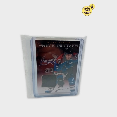 Carte À Collectionner Panini Prime Gloves Milan Hejduk Colorado Avalanche 21/25