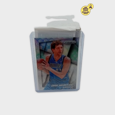Carte De Collection Panini Prizm Dirk Nowitzki Mavericks 2014-15 Silver Prizm #41
