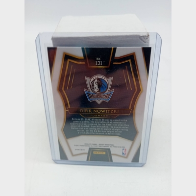 Carte Nba Panini Select 2016-17 Dirk Nowitzki Dallas Mavericks