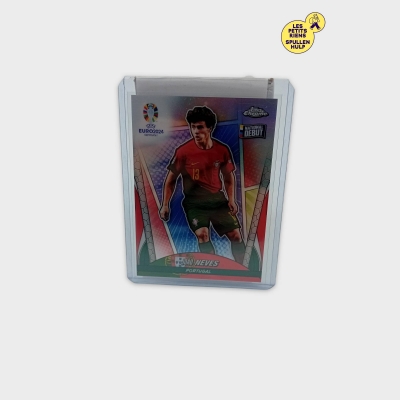Topps Chrome Uefa Euro 2024 João Neves Carte De Collection