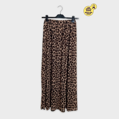 Jupe Plissée Midi Léopard Bubbleroom S