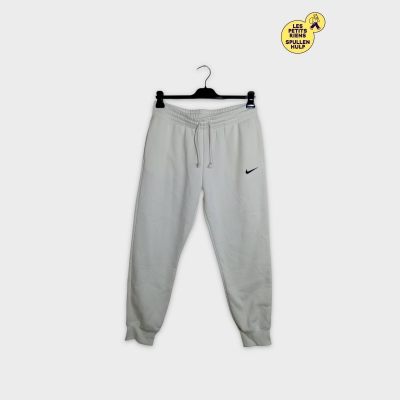 Nike Swoosh Pantalon Jogging Crème Taille L