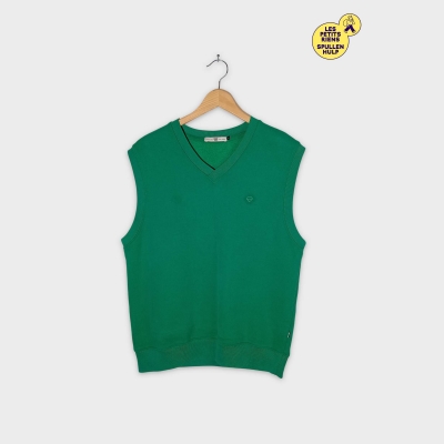 Débardeur Molletonné Vert America Today Xs