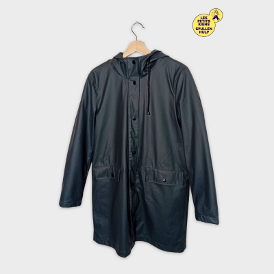 Veste Imperméable Parka Doublée Vero Moda Noir/gris Foncé Femme S