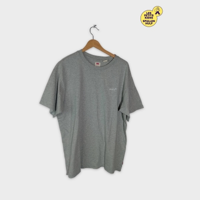 T-shirt Gris Clair À Logo Levi's Homme L