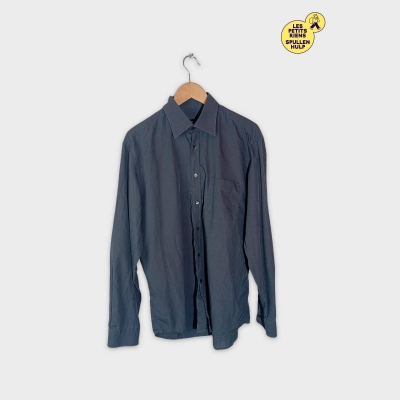 Chemise Homme Boss Hugo Boss Coton Anthracite M