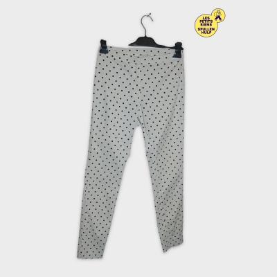 Pantalon Slim Scapa À Pois Noir & Blanc S Femme