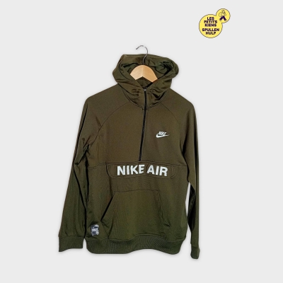 Nike Air Sweat À Capuche Kaki Zippé Xl