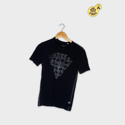 T-shirt Noir Homme Guess Los Angeles Xs