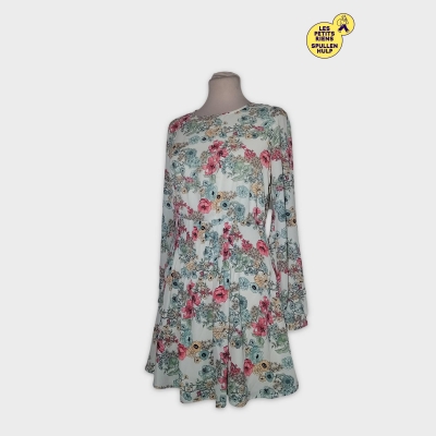 Robe Fleurie Manches Longues Pepe Jeans London M