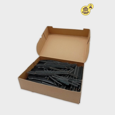 Jouef Lot De Rails Train Électrique Vintage Échelle Ho