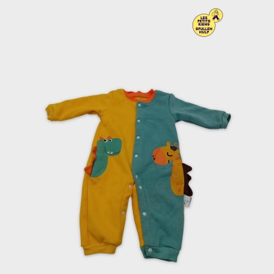 Combinaison Dinosaure Pyjama Bébé 3-6 Mois