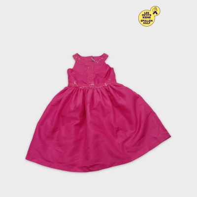 Robe Orchestra 4 Ans Rose Fuchsia À Paillettes