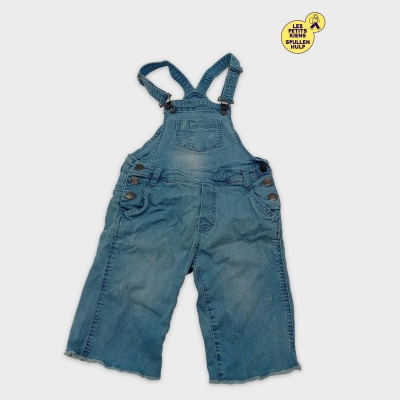Salopette En Jean Bleu Clair Orchestra Enfant 8 Ans