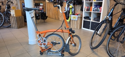 Brompton Orange remis à neuf