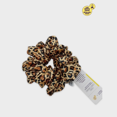 Chouchou Léopard Taille Unique Label Jaune