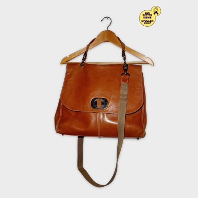 Sac Bandoulière Cuir Cognac Picard