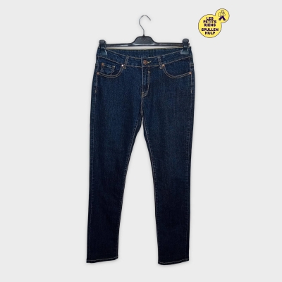 Jean Skinny Bleu Marine Femme Trend One Taille 40 L